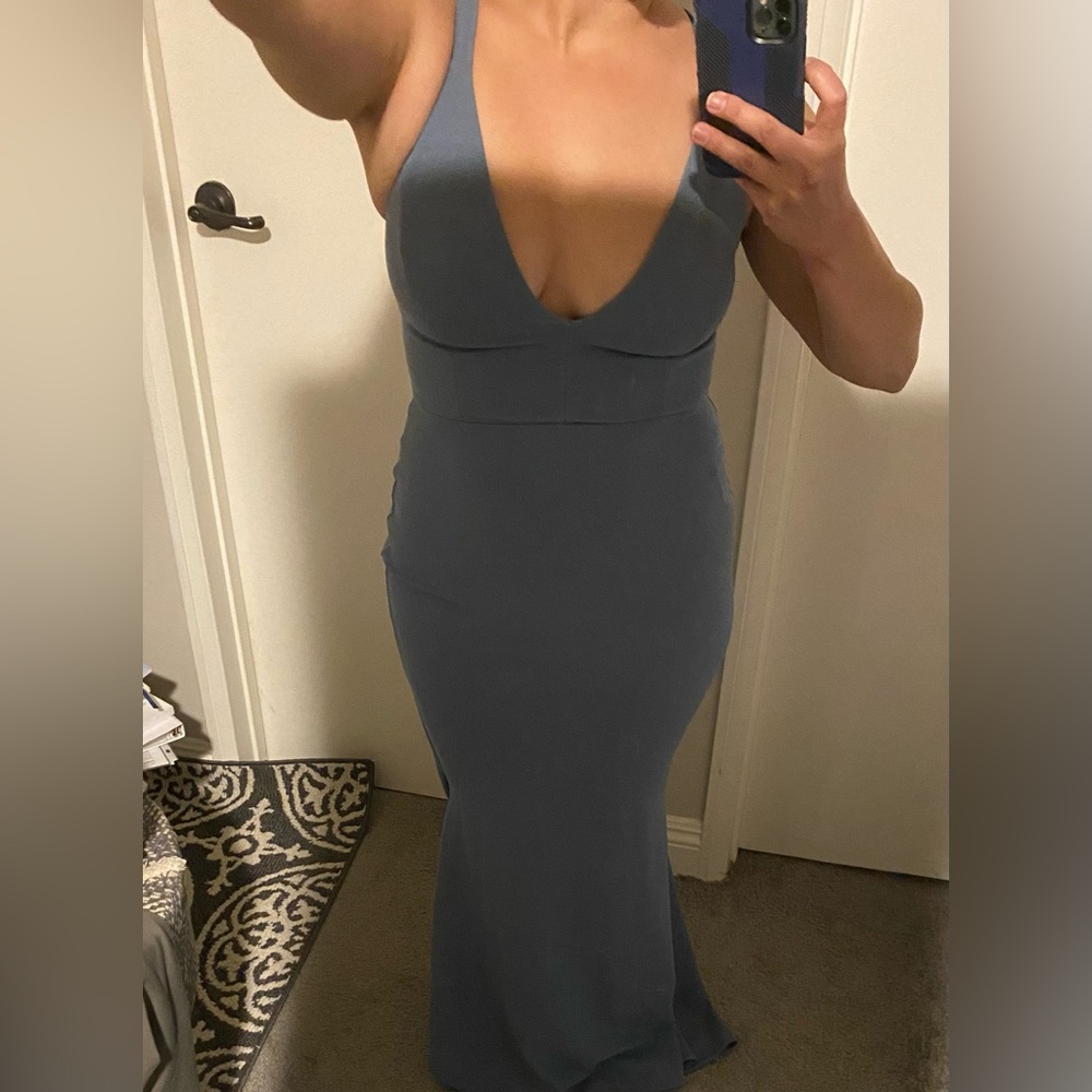 Periwinkle blue long formal dress. Windsor. Size small.